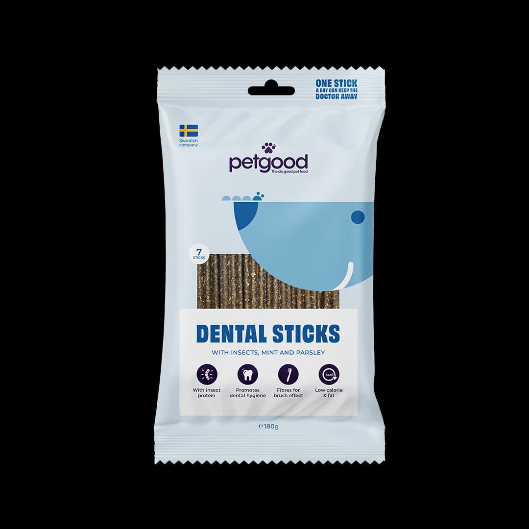 Dog dental sticks with insect protein - 180g