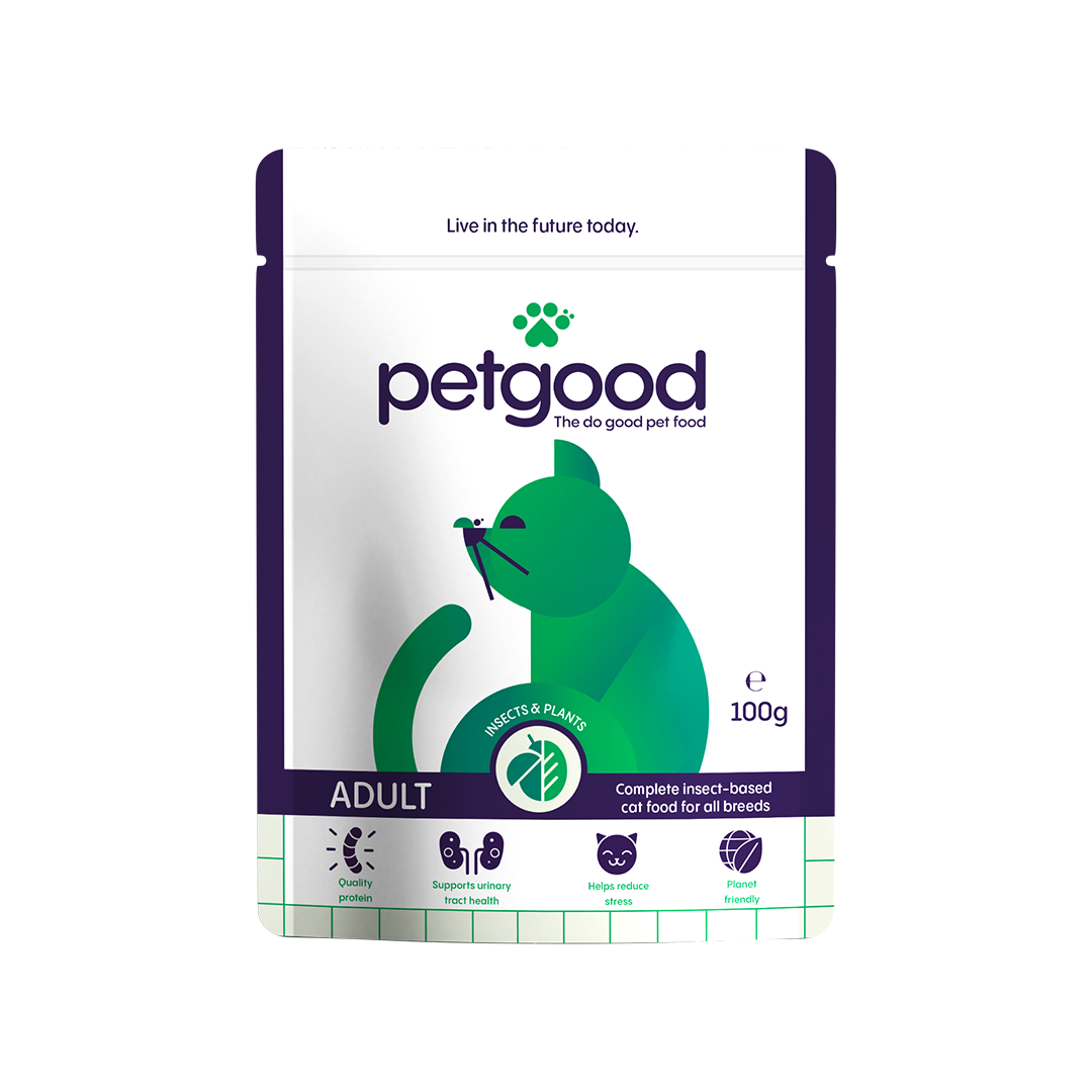 Insect-based dry cat food - 100g