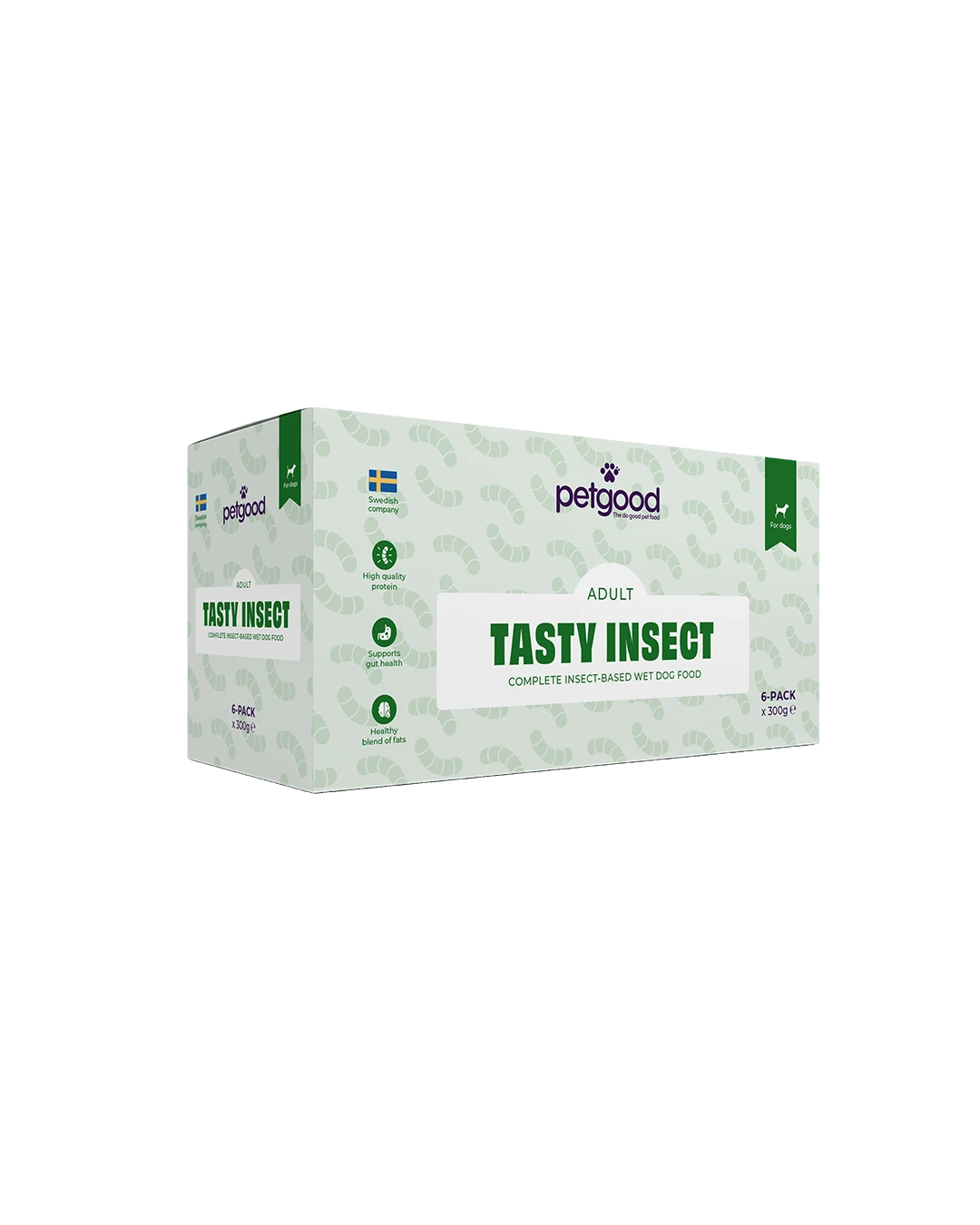 Insect-based wet dog food adult 6-pack
