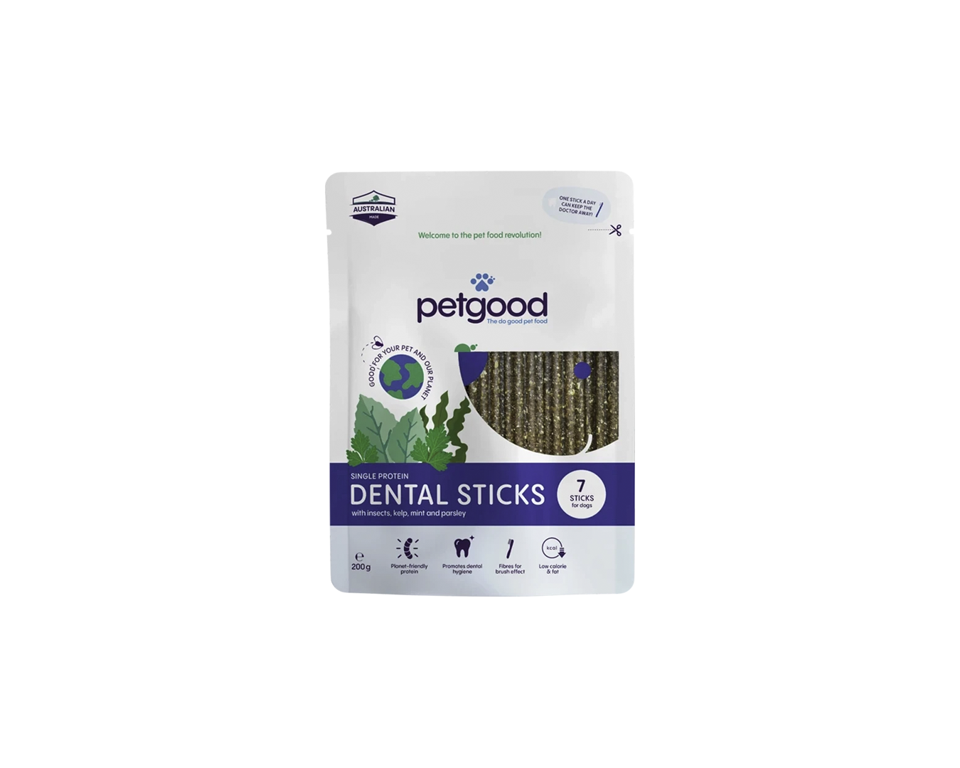 Dog Dental Sticks with insect protein